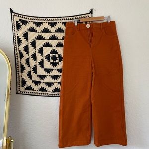 Whimsy + Row Flora Pant in Rust